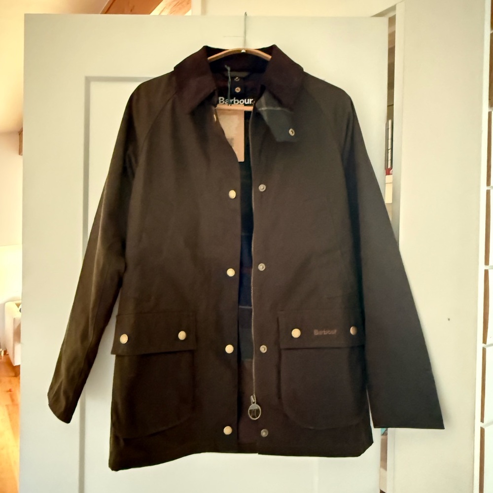 Barbour Acorn Waxed Cotton Jacket - Picture 2 of 7